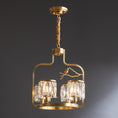 Load image into Gallery viewer, Crystal Bird Chandelier