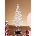 Load image into Gallery viewer, Crystal Xmas Tree Table Lamp (built-in battery)