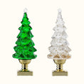Load image into Gallery viewer, Crystal Xmas Tree Table Lamp (built-in battery)
