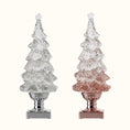 Load image into Gallery viewer, Crystal Xmas Tree Table Lamp (built-in battery)