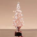 Load image into Gallery viewer, Crystal Xmas Tree Table Lamp (built-in battery)
