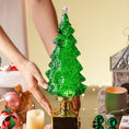 Load image into Gallery viewer, Crystal Xmas Tree Table Lamp (built-in battery)