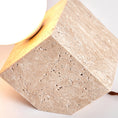 Load image into Gallery viewer, Cube Stone Table Lamp