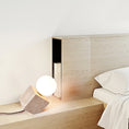 Load image into Gallery viewer, Cube Stone Table Lamp