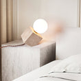 Load image into Gallery viewer, Cube Stone Table Lamp