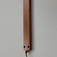 Load image into Gallery viewer, Curved Walnut Ceramic Plug-in Wall Light