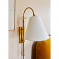 Load image into Gallery viewer, Curves Plug-In Sconce