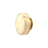 Cylindrical Alabaster Wall Lamp