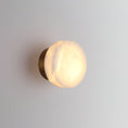 Load image into Gallery viewer, Cylindrical Alabaster Wall Lamp