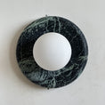 Load image into Gallery viewer, Orli Dark Green Marble Sconce