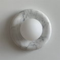 Load image into Gallery viewer, Orli White Marble Sconce