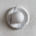 Load image into Gallery viewer, Orli White Marble Sconce