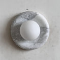 Load image into Gallery viewer, Orli White Marble Sconce