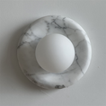 Load image into Gallery viewer, Orli White Marble Sconce