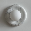 Load image into Gallery viewer, Orli White Marble Sconce