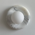 Load image into Gallery viewer, Orli White Marble Sconce