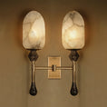 Bild in Galerie-Betrachter laden, Dakota Alabaster Wall Lamp