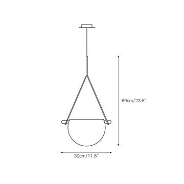Dali Pendant Lamp – detail 5 — Dimension drawings 1