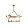 Load image into Gallery viewer, Darlana Two-Tiered Ring Chandelier