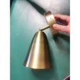 Load image into Gallery viewer, Dax Brass Wall Lamp