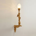 Load image into Gallery viewer, Deliane Brass Wall Lamp