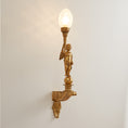 Load image into Gallery viewer, Deliane Brass Wall Lamp