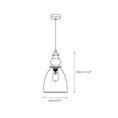 Load image into Gallery viewer, Delmare Glass Pendant Lamp