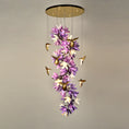 Load image into Gallery viewer, Delphinium Purple Chandelier