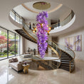 Load image into Gallery viewer, Delphinium Purple Chandelier