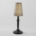 Bild in Galerie-Betrachter laden, Devon Black Table Lamp (Built-in Battery)