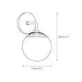 Load image into Gallery viewer, Dewdrop Globe Sconce