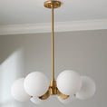 Load image into Gallery viewer, Dewdrop Globe Chandelier