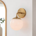 Load image into Gallery viewer, Dewdrop Globe Sconce