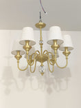 Load image into Gallery viewer, Diana Brass Chandelier