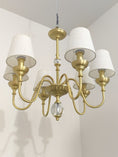 Load image into Gallery viewer, Diana Brass Chandelier
