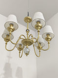 Load image into Gallery viewer, Diana Brass Chandelier