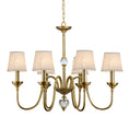 Load image into Gallery viewer, Diana Brass Chandelier