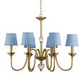 Load image into Gallery viewer, Diana Brass Chandelier