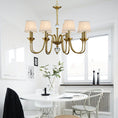 Load image into Gallery viewer, Diana Brass Chandelier
