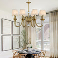 Load image into Gallery viewer, Diana Brass Chandelier