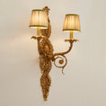 Load image into Gallery viewer, Dominique Brass Wall Lamp