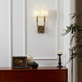 Load image into Gallery viewer, Double Arm Bamboo Sconce