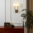 Load image into Gallery viewer, Double Arm Bamboo Sconce