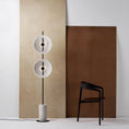 Load image into Gallery viewer, Double Moon Floor Lamp