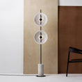 Load image into Gallery viewer, Double Moon Floor Lamp