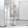 Load image into Gallery viewer, Double Moon Floor Lamp