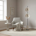 Load image into Gallery viewer, Double Moon Floor Lamp