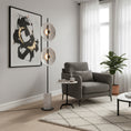 Load image into Gallery viewer, Double Moon Floor Lamp