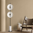 Load image into Gallery viewer, Double Moon Floor Lamp