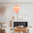 Load image into Gallery viewer, Drop Pink Chandelier